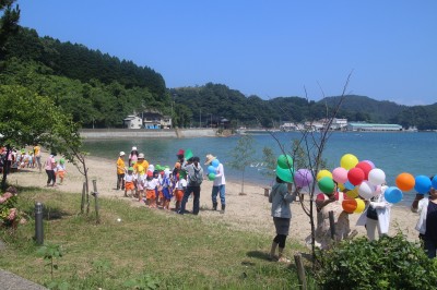 2014年　柴山の海開き